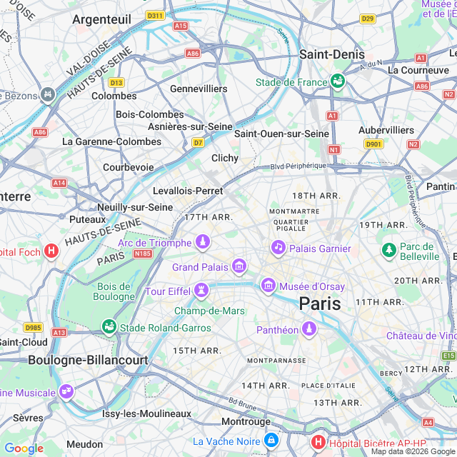 Approximate location