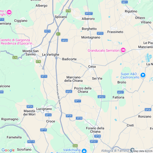 Approximate location