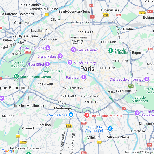 Approximate location