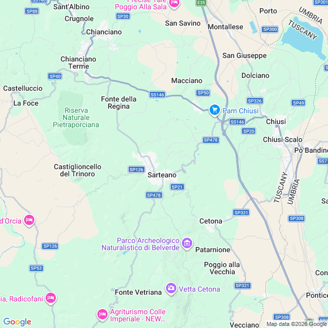 Approximate location