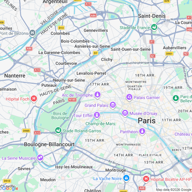Approximate location