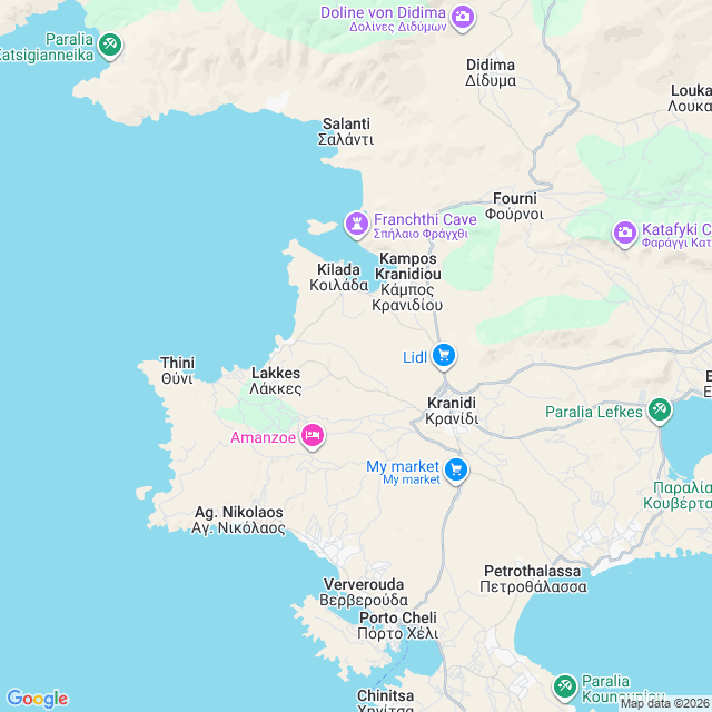 Approximate location