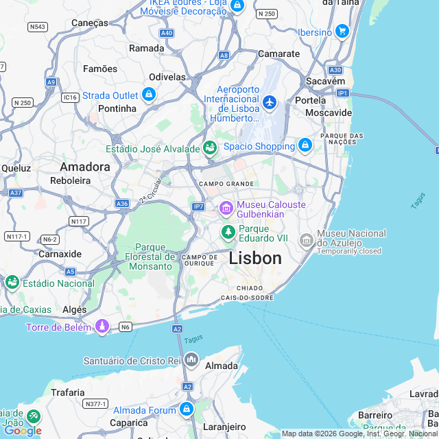 Approximate location