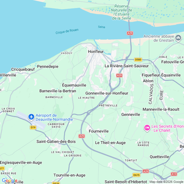 Approximate location