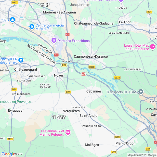 Approximate location
