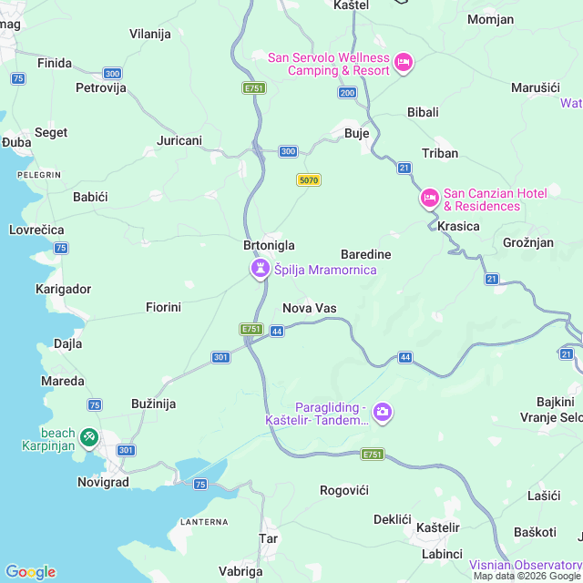 Approximate location