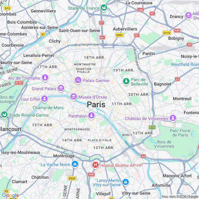Approximate location