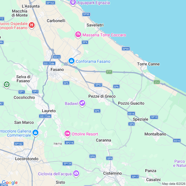 Approximate location