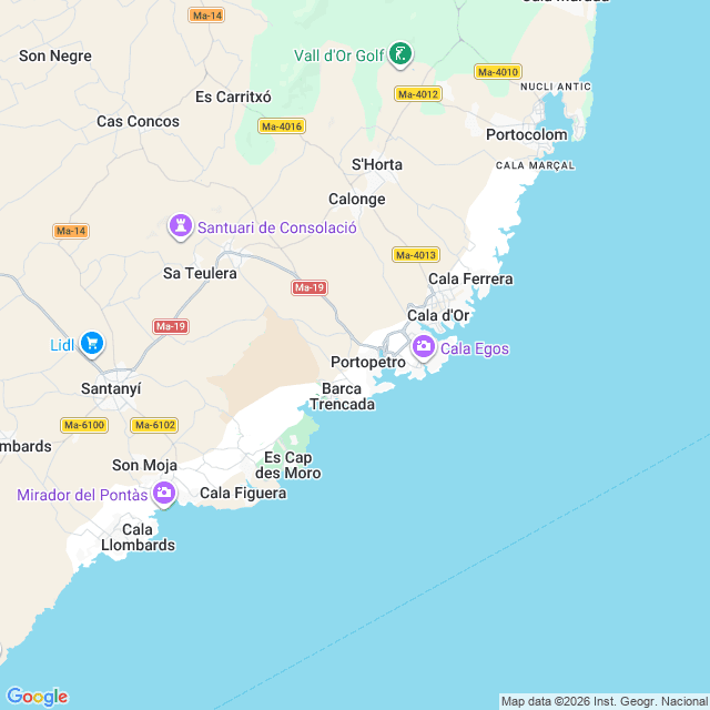 Approximate location