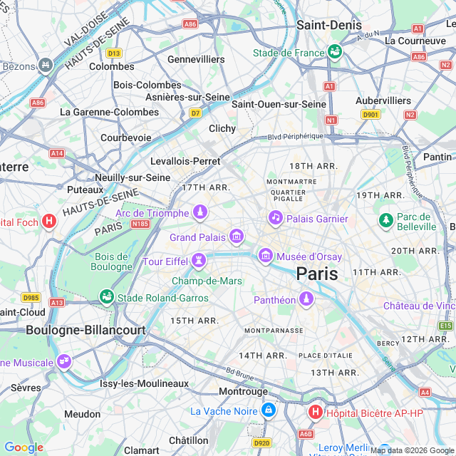 Approximate location