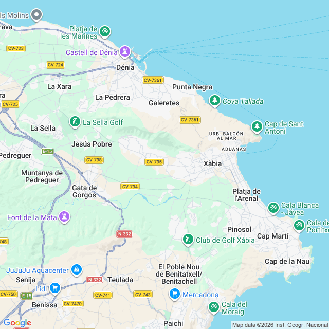 Approximate location