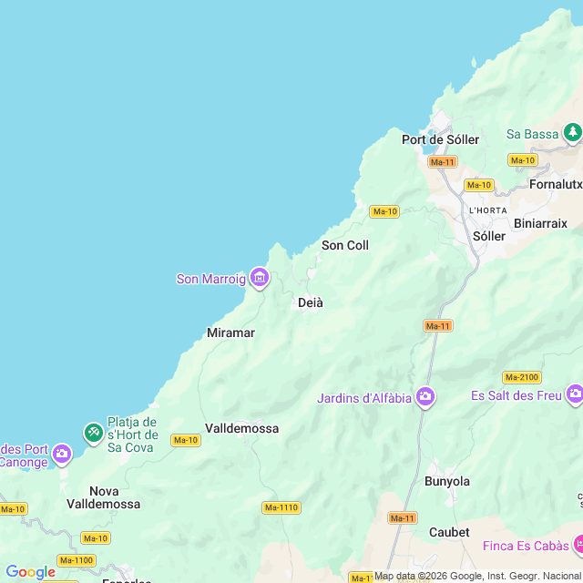 Approximate location