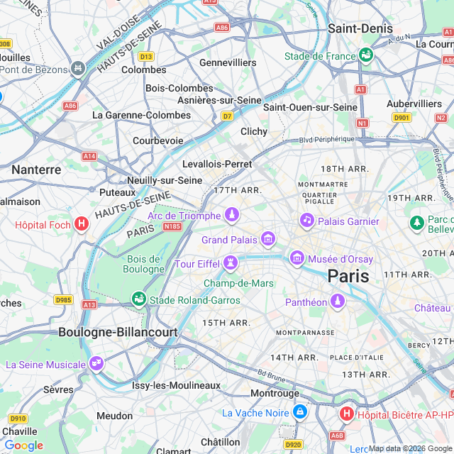 Approximate location