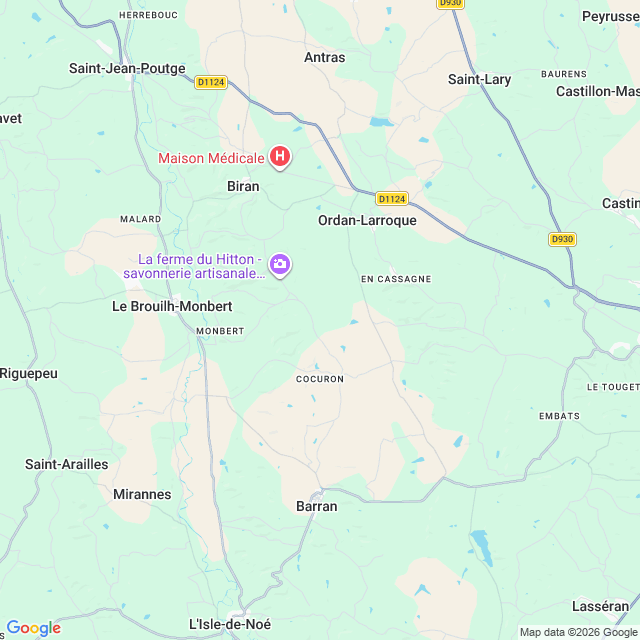 Approximate location