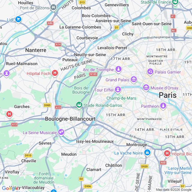 Approximate location