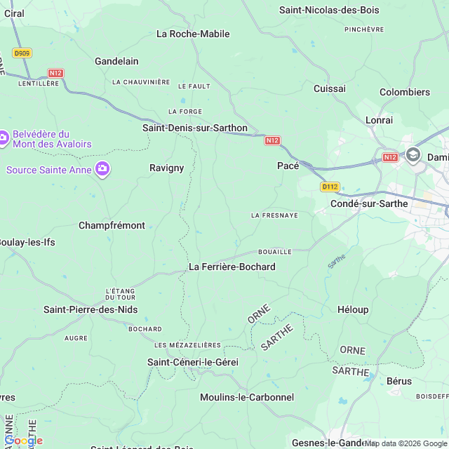 Approximate location