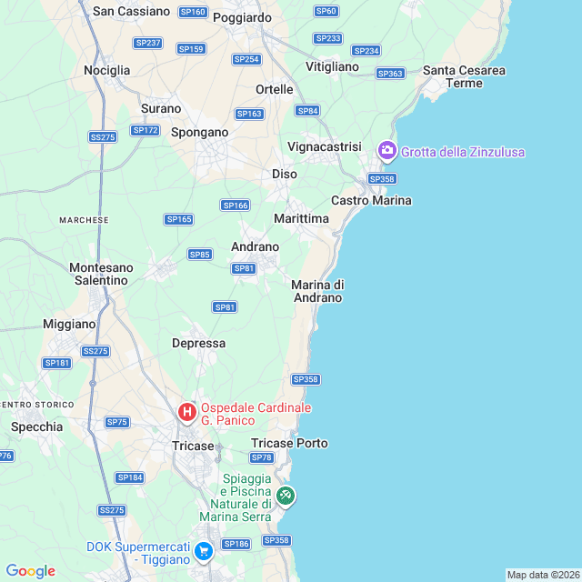 Approximate location