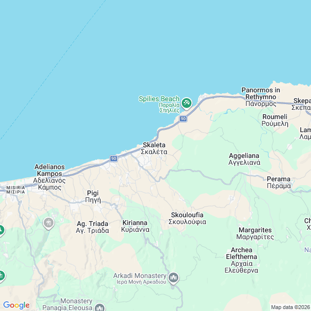 Approximate location