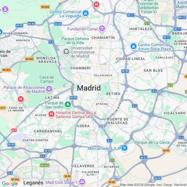 Approximate location