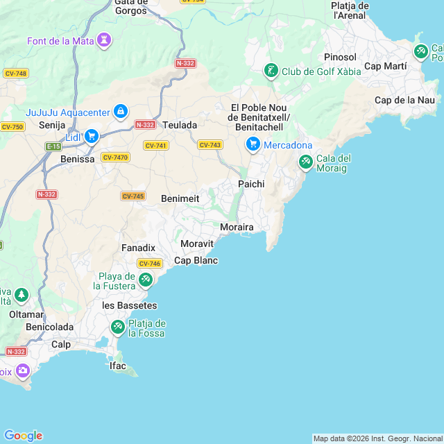 Approximate location