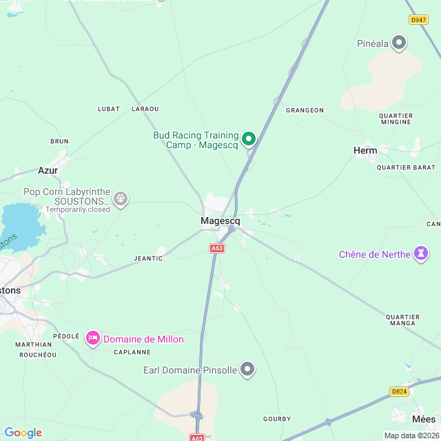 Approximate location