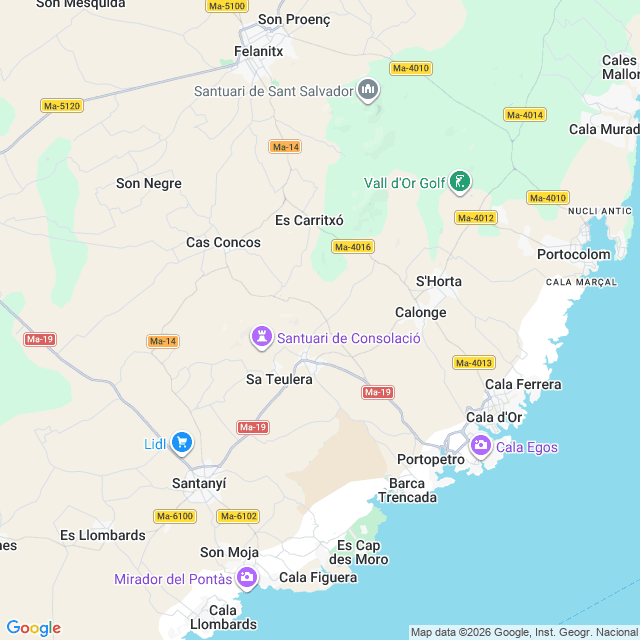 Approximate location