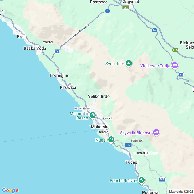 Approximate location