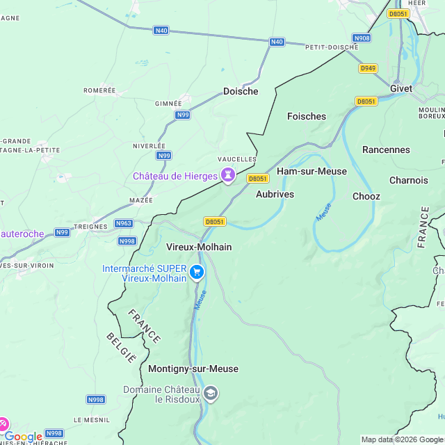 Approximate location