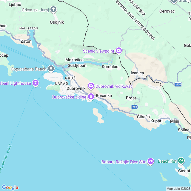 Approximate location