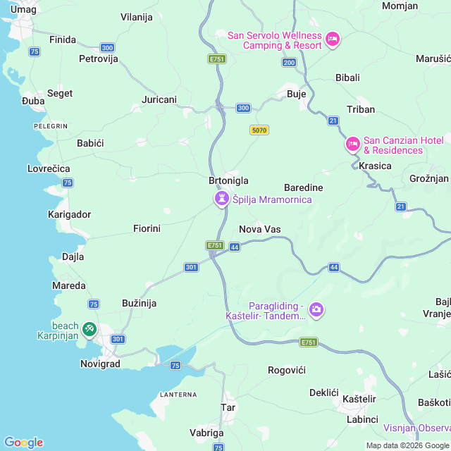 Approximate location