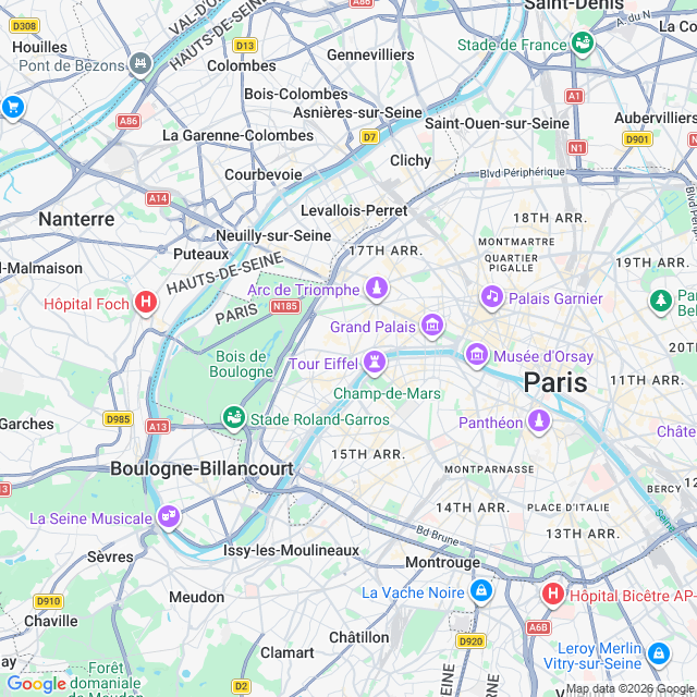 Approximate location