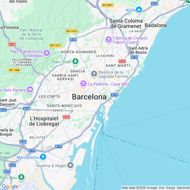 Approximate location
