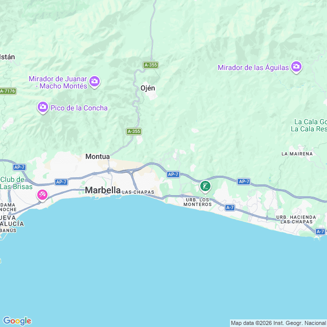Approximate location