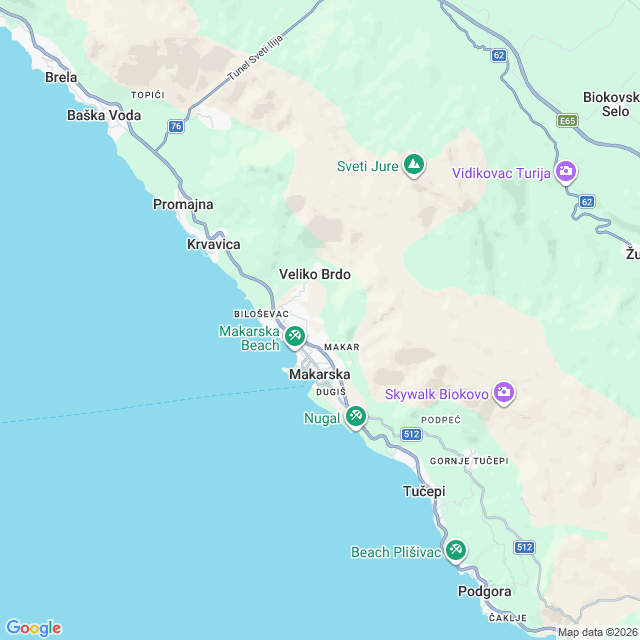 Approximate location