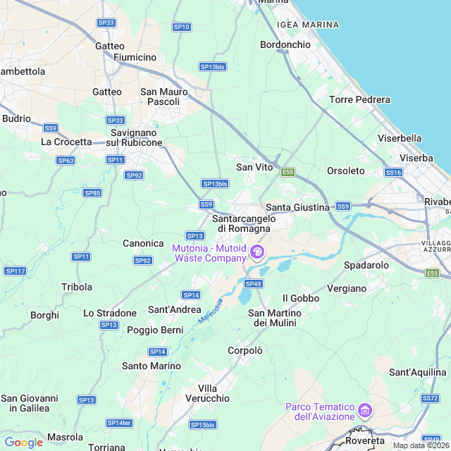 Approximate location