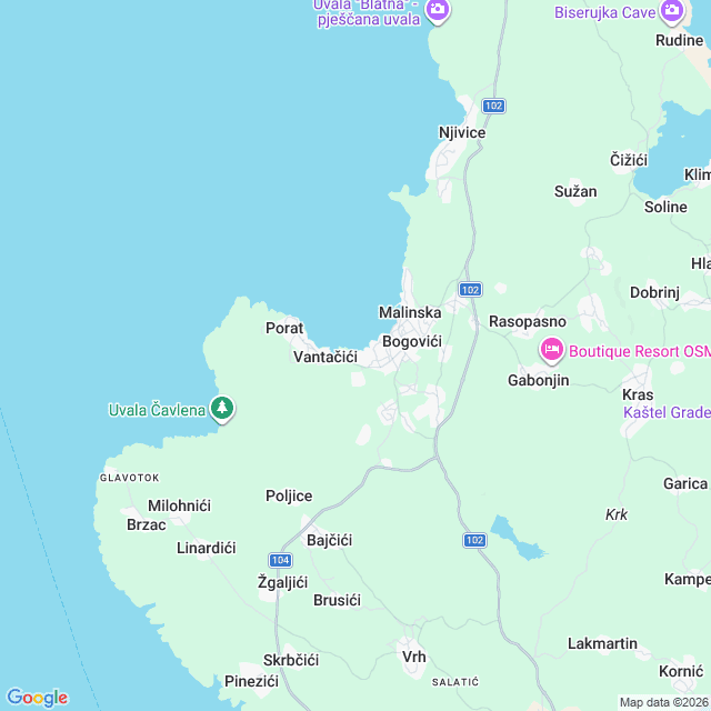 Approximate location
