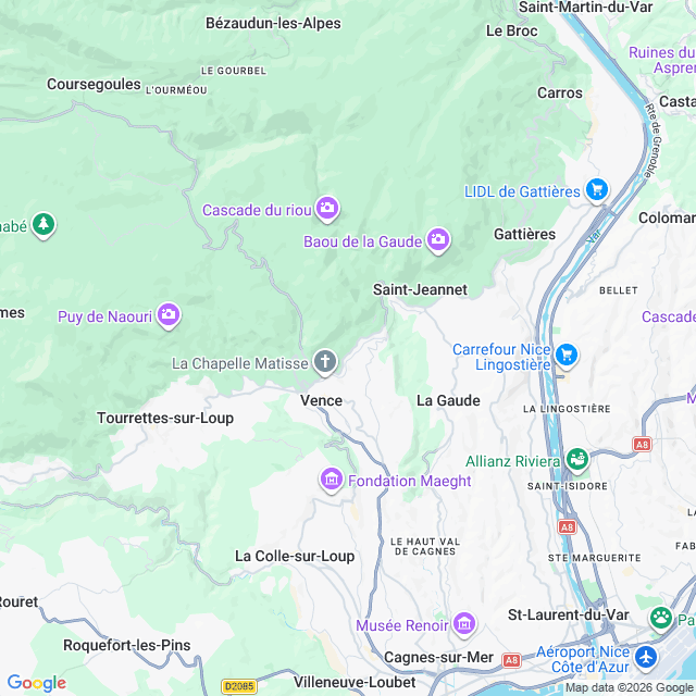 Approximate location