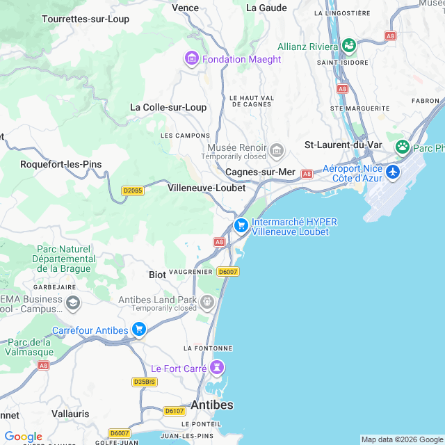 Approximate location