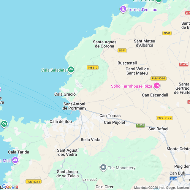 Approximate location