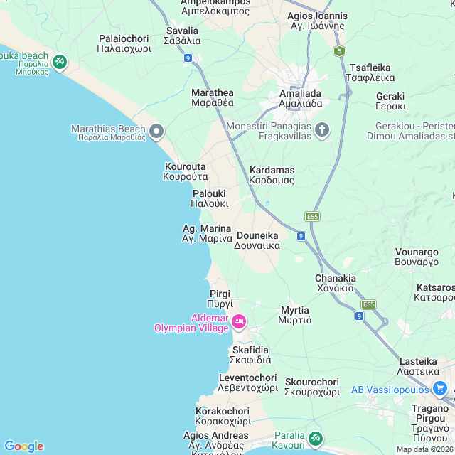 Approximate location