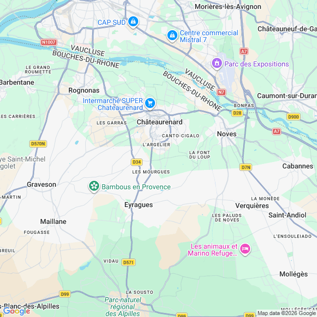 Approximate location