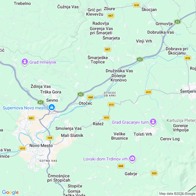 Approximate location