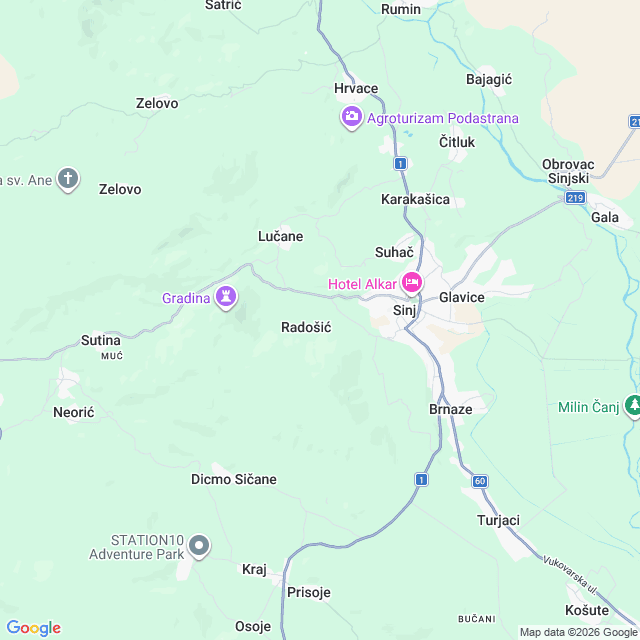 Approximate location