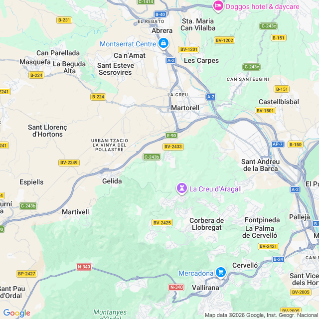 Approximate location