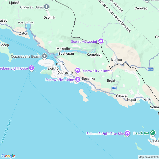 Approximate location