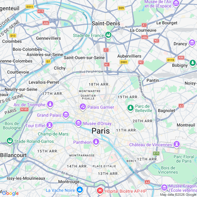 Approximate location