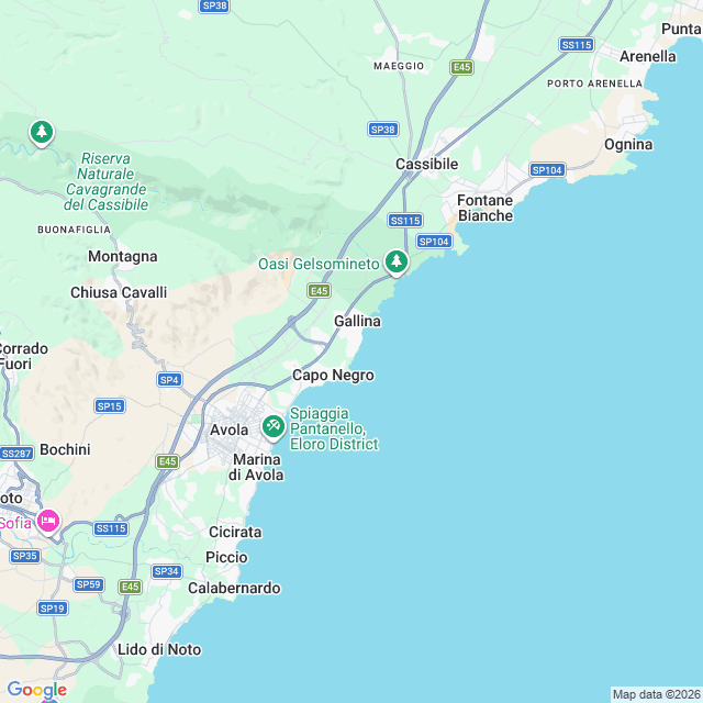 Approximate location