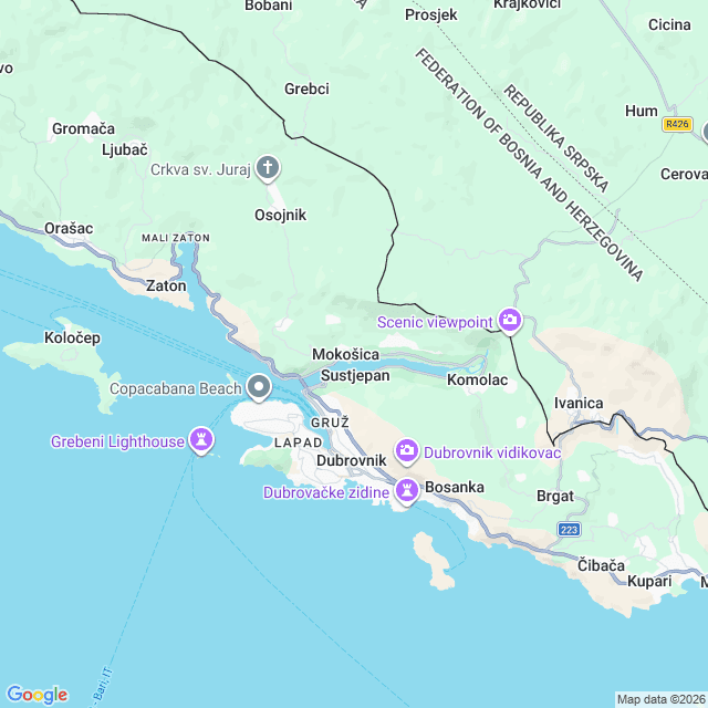 Approximate location