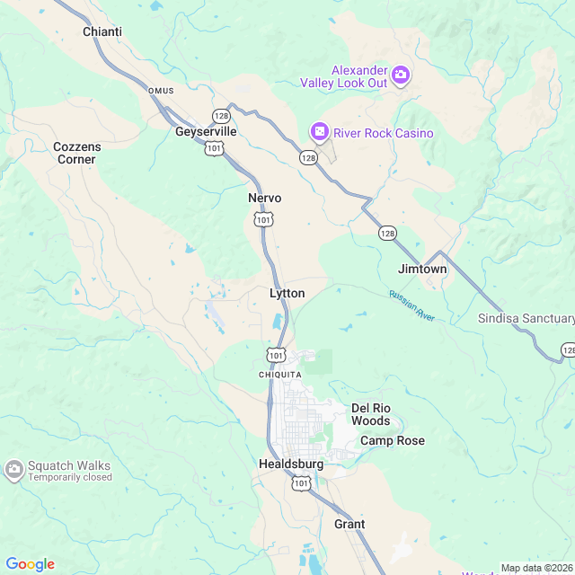 Approximate location