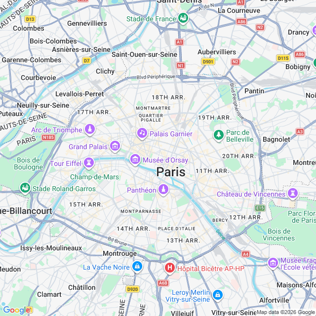 Approximate location